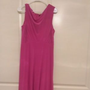 Adrianna Papell Pink High - Low Hem Dress Sz 12